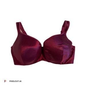 Cacique Lightly Lined Underwire Bra Sz 40 DDD